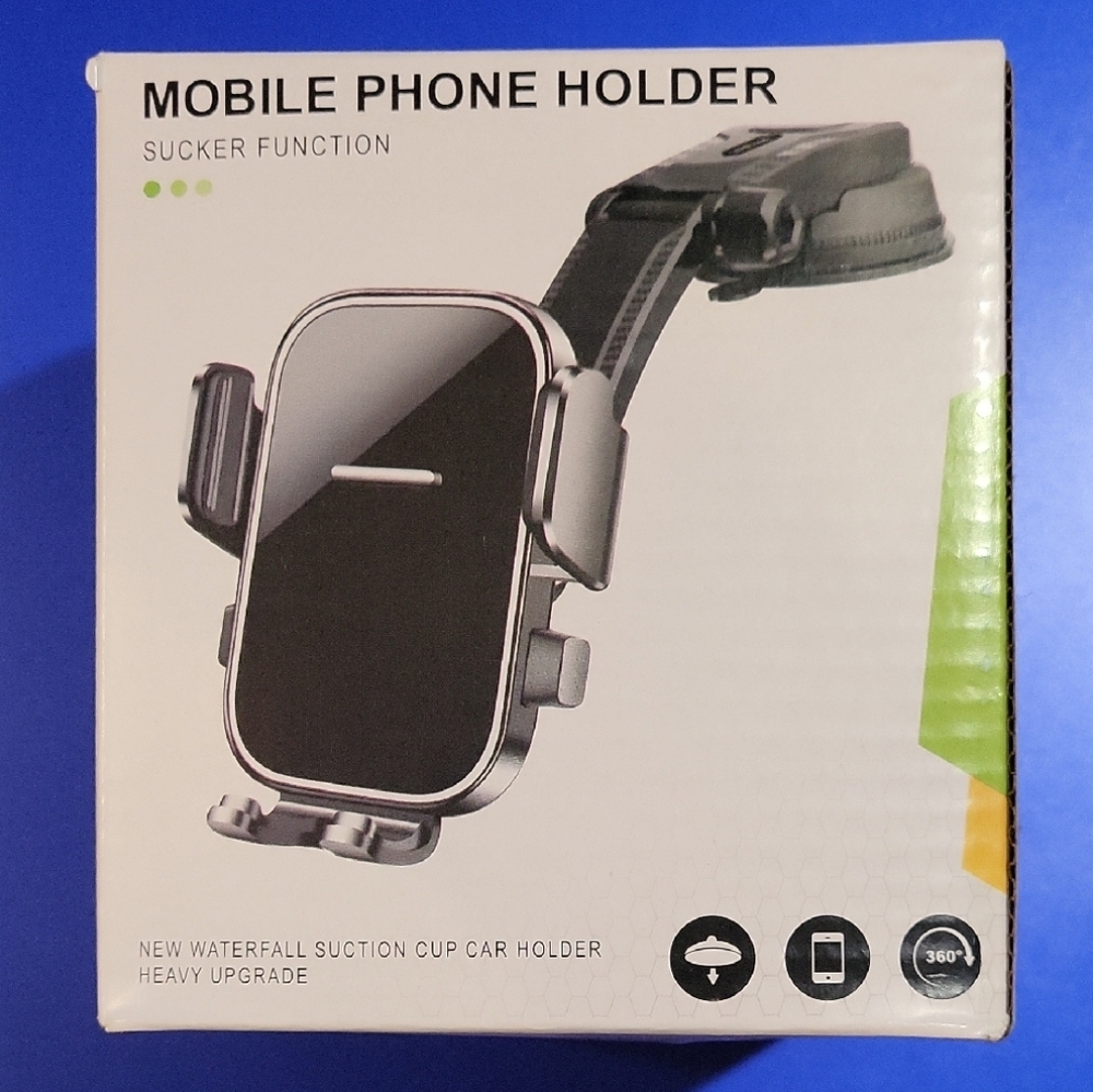 Universal Black Mobile Phone Holder